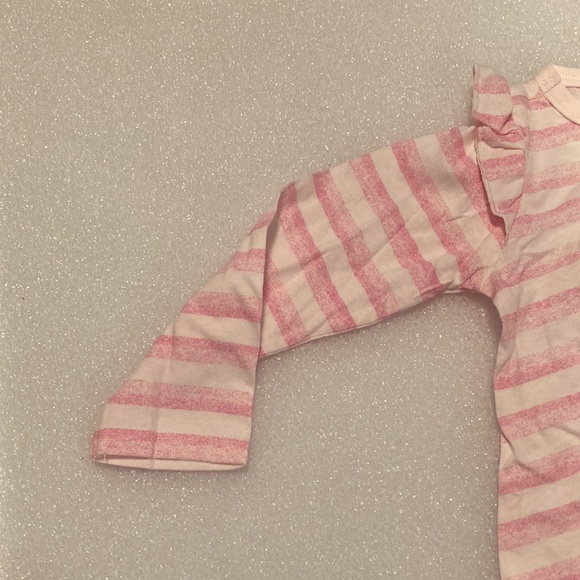 ⭐️ Host Pick ⭐️ 2/$25 ❤️ * NWT - First Impressions Girls Pink Ruffled Tee - 18M - Picture 7 of 8